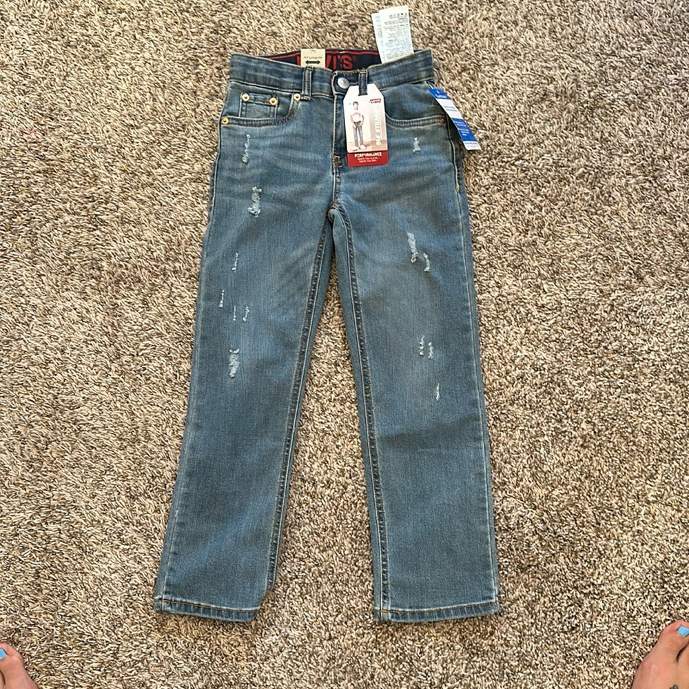 Brand new with tags boys levi’s jeans size 7